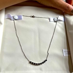 Blue and white sapphire necklace from Helzberg Diamonds. Never been worn!